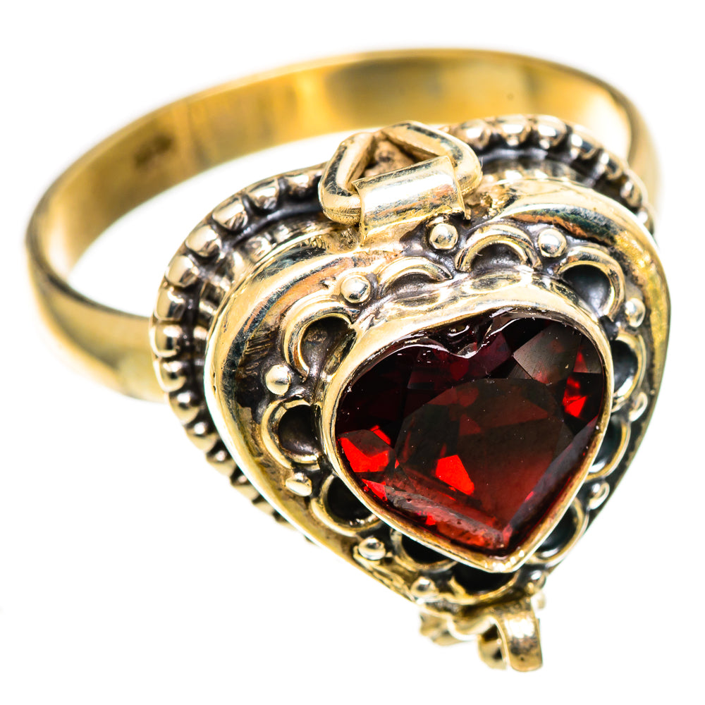 Garnet Rings handcrafted by Ana Silver Co - RING110765 - Photo 2