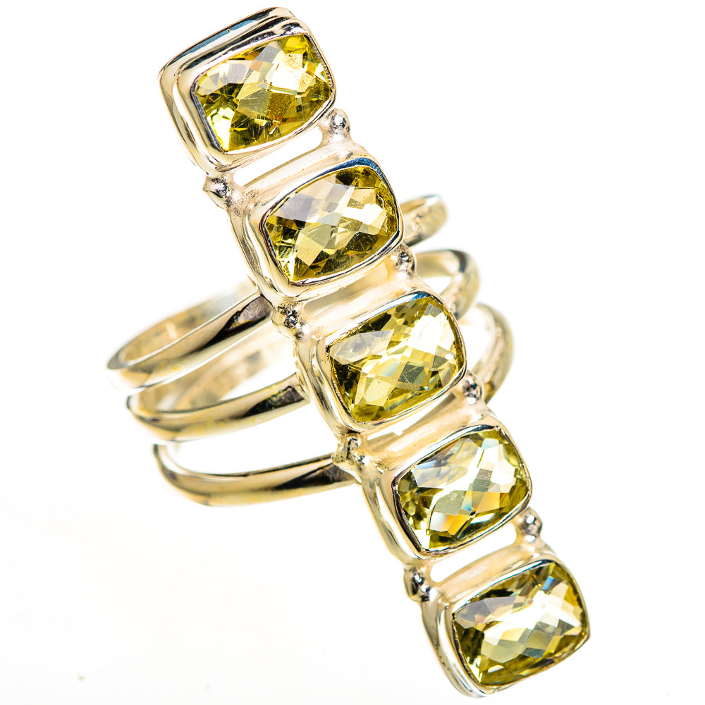 Citrine Rings handcrafted by Ana Silver Co - RING110958 - Photo 2