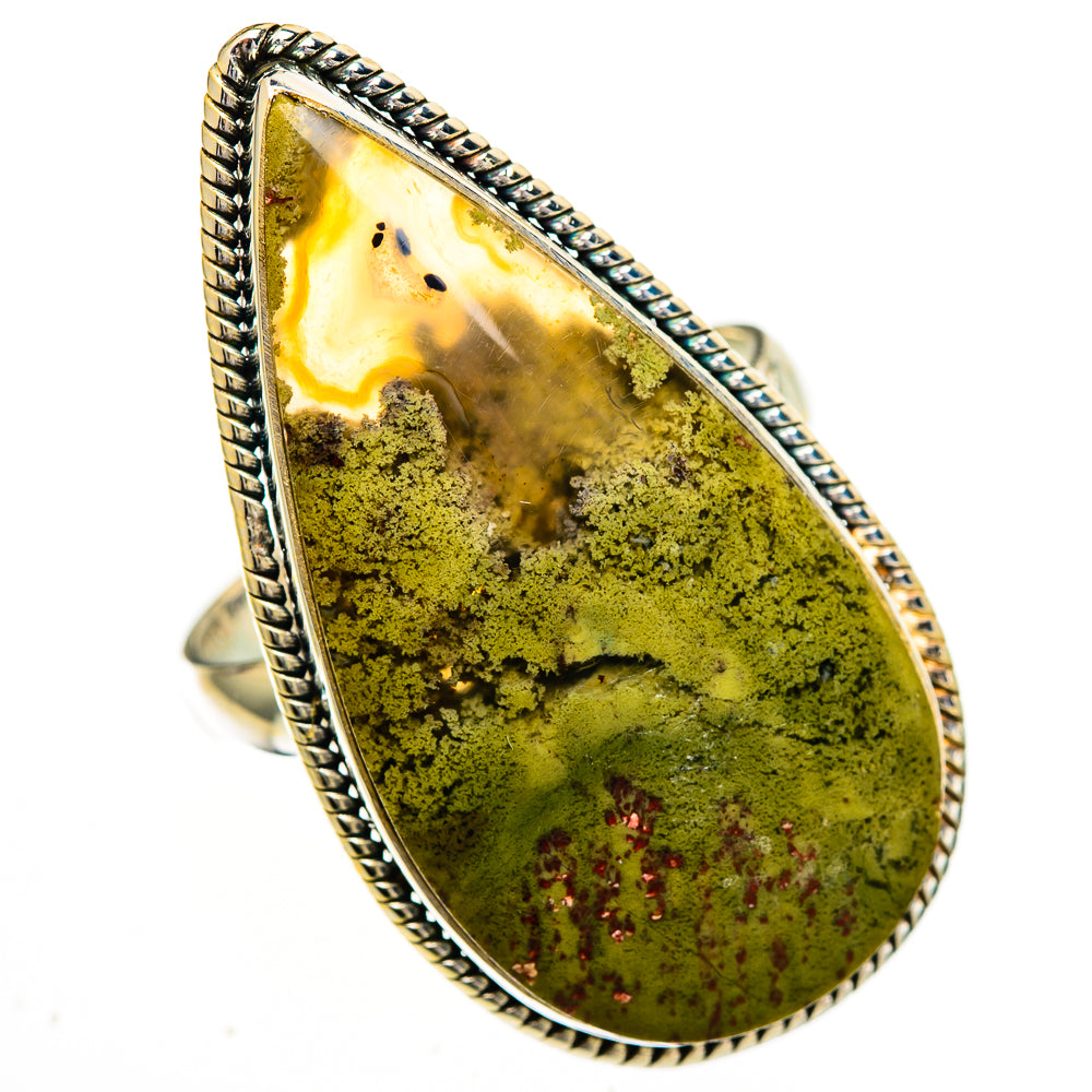 Rainforest Opal Rings handcrafted by Ana Silver Co - RING110967 - Photo 2