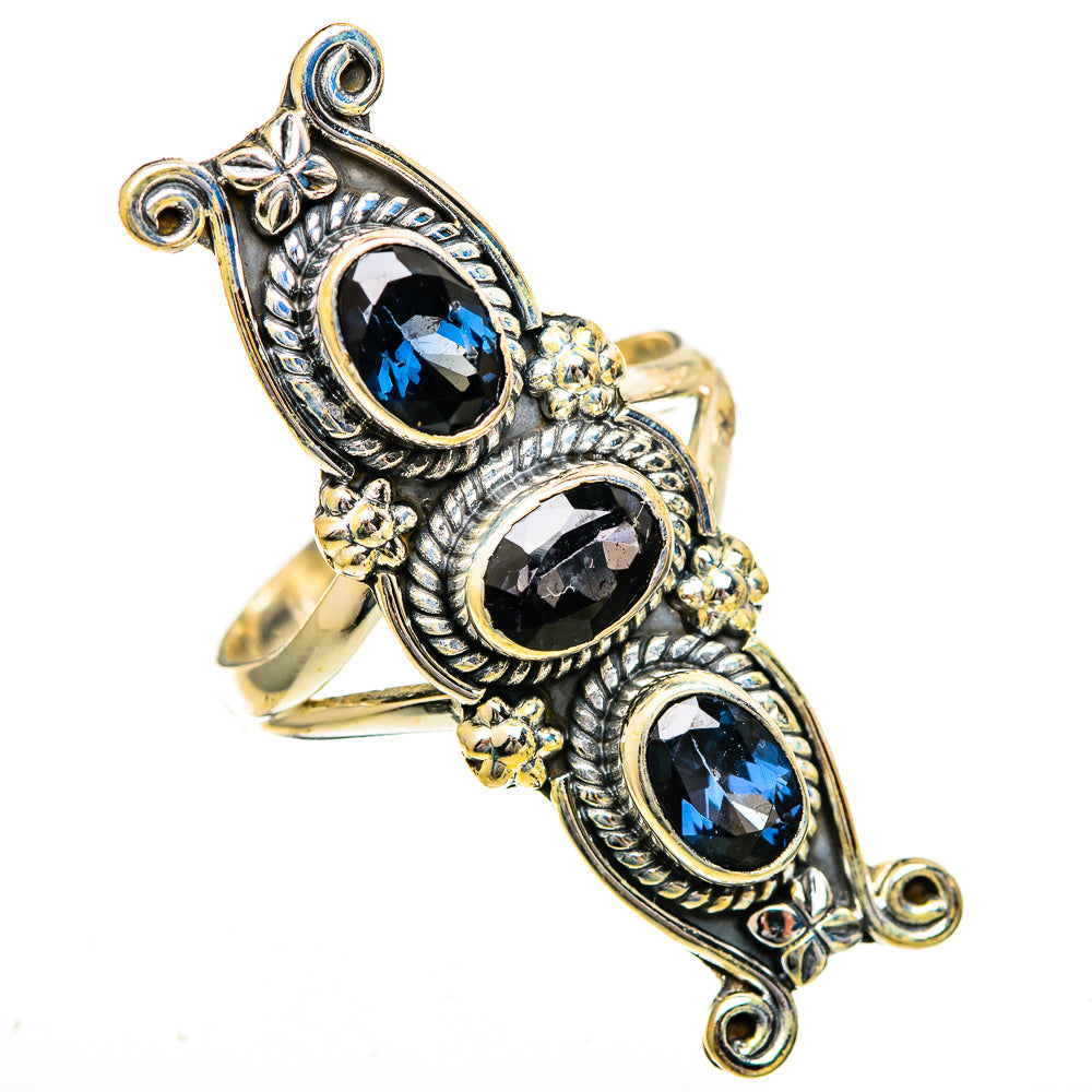 Violet Spinel Rings handcrafted by Ana Silver Co - RING111012 - Photo 2