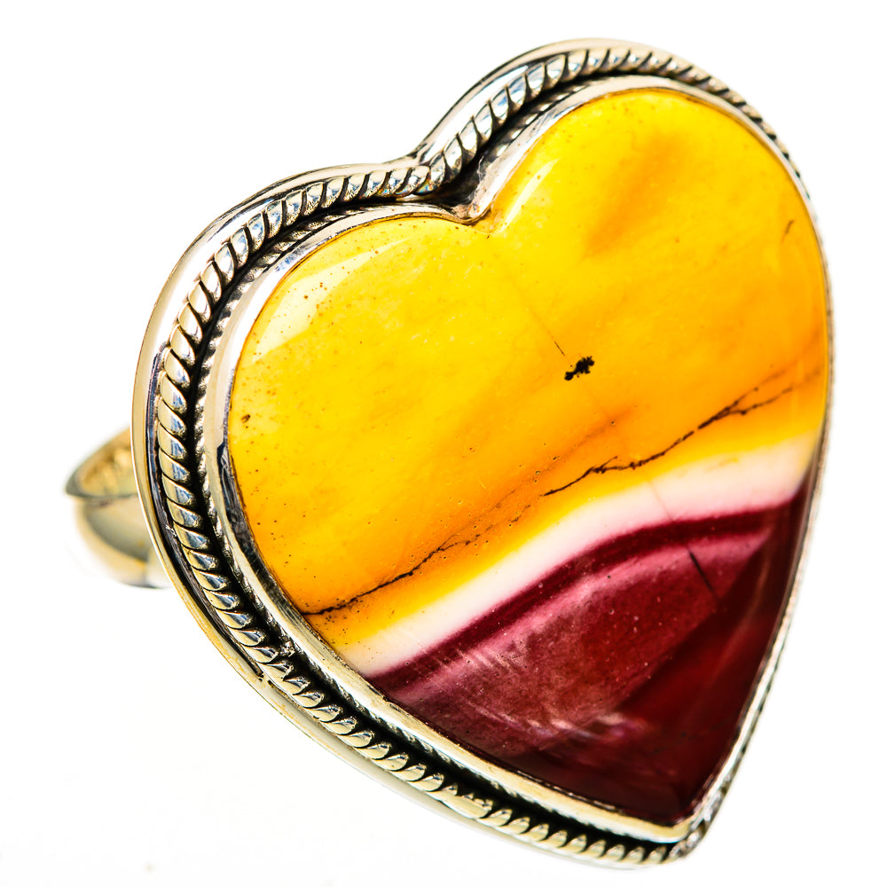 Mookaite Rings handcrafted by Ana Silver Co - RING111026 - Photo 2