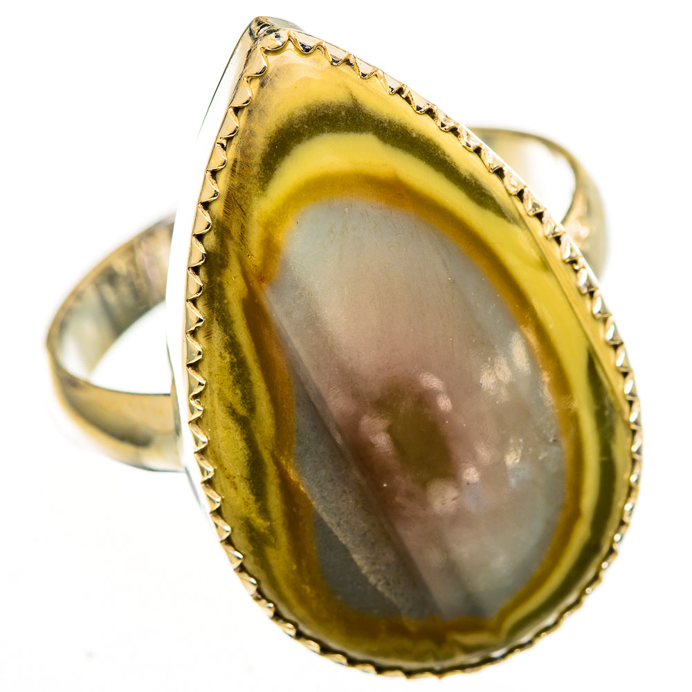 Willow Creek Jasper Rings handcrafted by Ana Silver Co - RING111029 - Photo 2