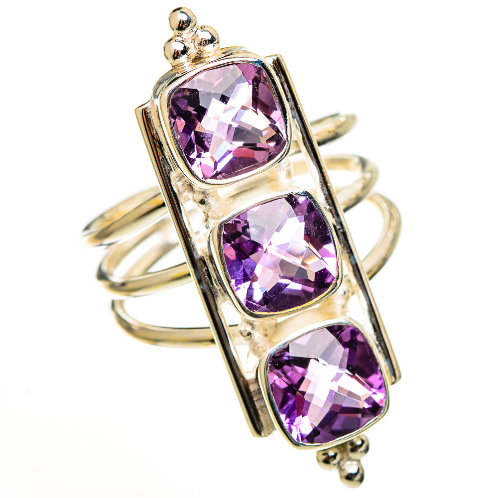 Kunzite Rings handcrafted by Ana Silver Co - RING111093 - Photo 2