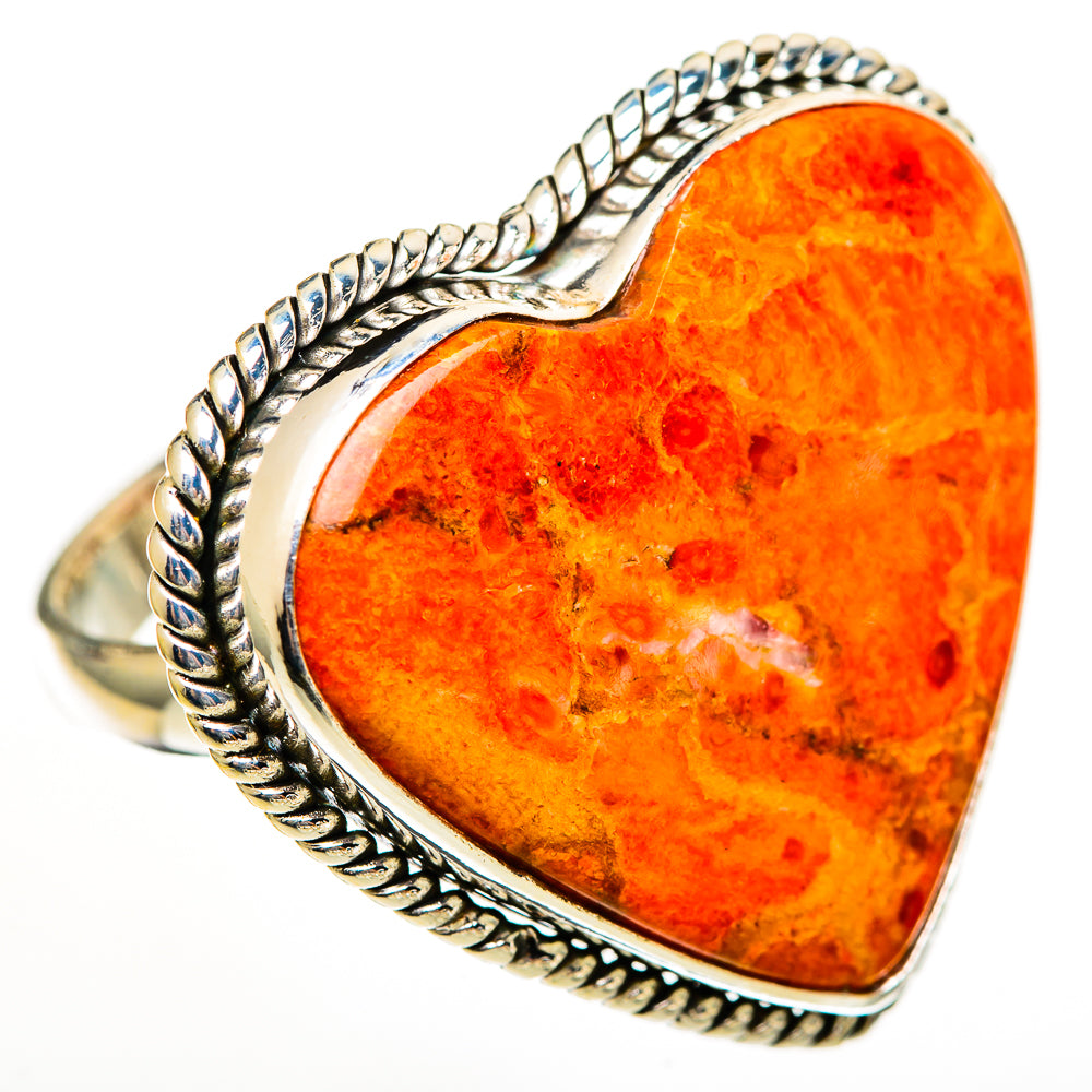 Sponge Coral Rings handcrafted by Ana Silver Co - RING111281 - Photo 2