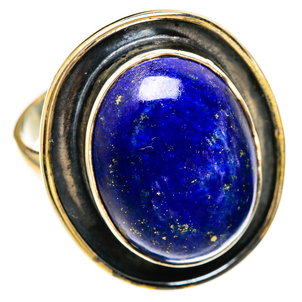 Lapis Lazuli Rings handcrafted by Ana Silver Co - RING111309 - Photo 2