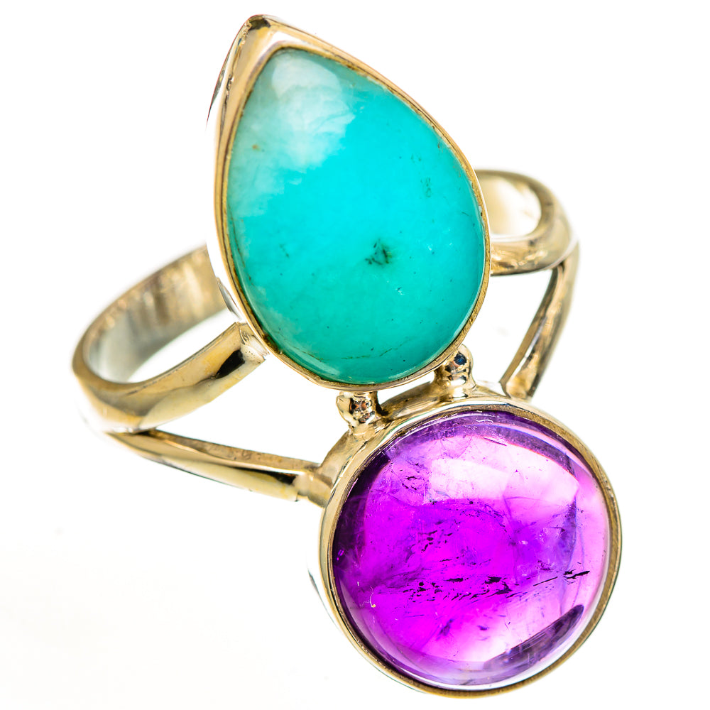 Larimar Rings handcrafted by Ana Silver Co - RING111346 - Photo 2