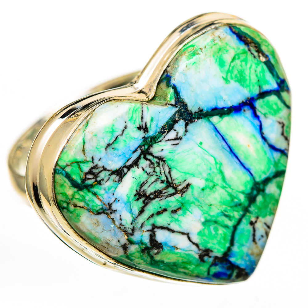 Azurite Rings handcrafted by Ana Silver Co - RING111698 - Photo 2