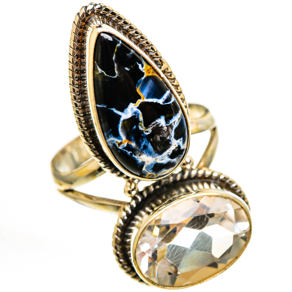 Pietersite Rings handcrafted by Ana Silver Co - RING111721 - Photo 2