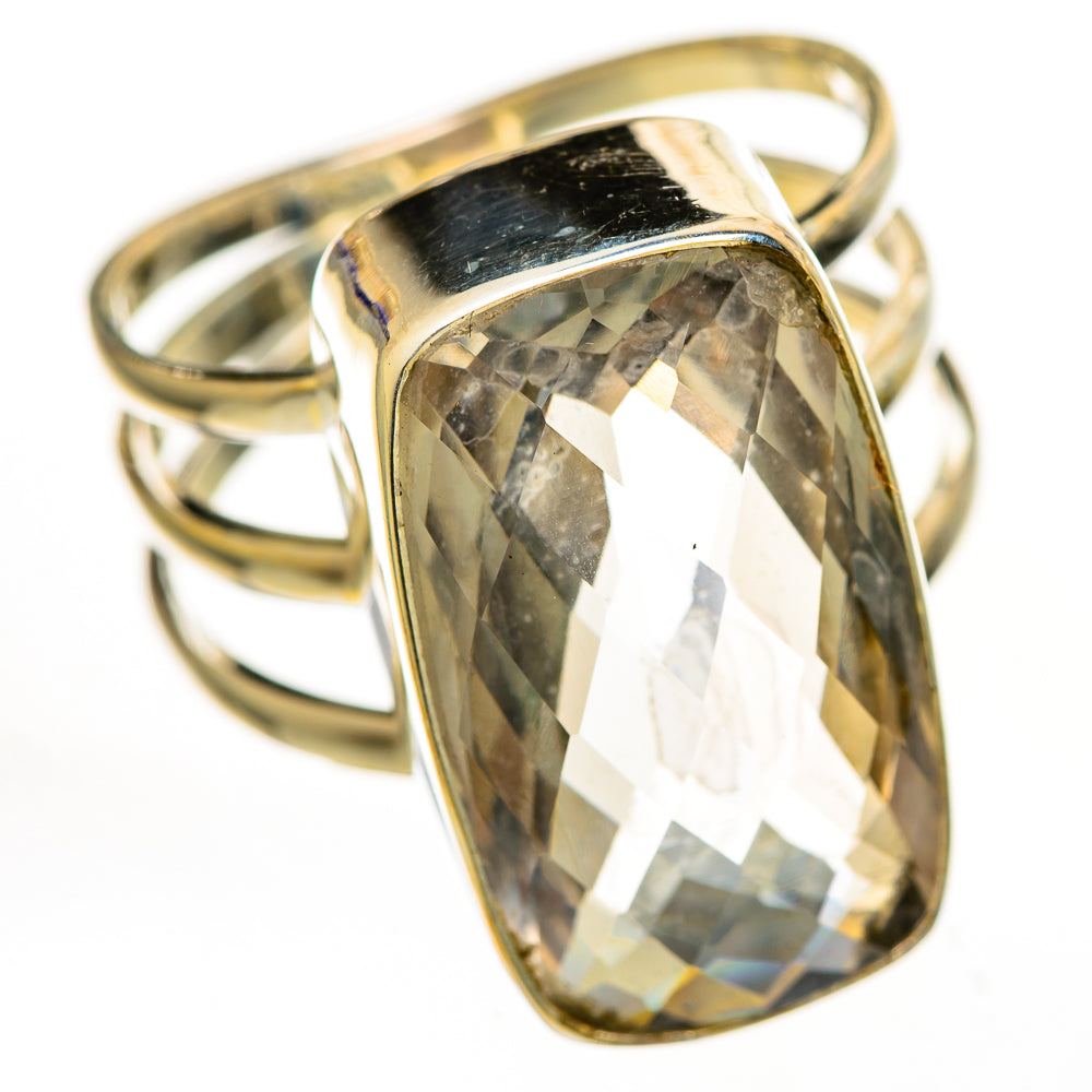 White Quartz Rings handcrafted by Ana Silver Co - RING111723 - Photo 2