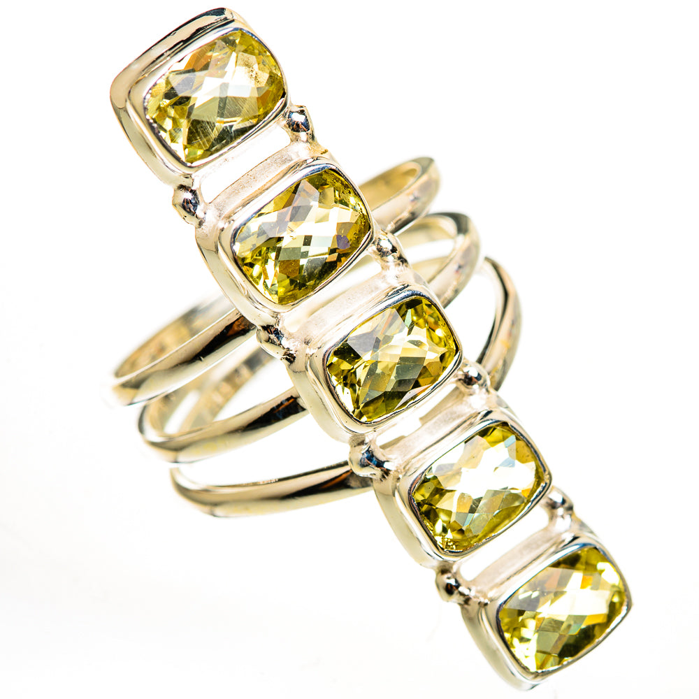 Citrine Rings handcrafted by Ana Silver Co - RING111727 - Photo 2