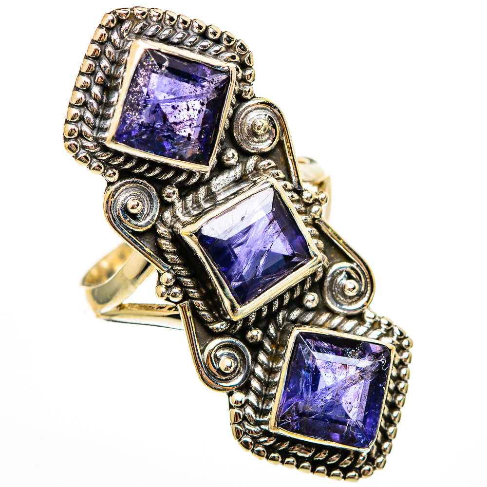 Violet Spinel Rings handcrafted by Ana Silver Co - RING111750 - Photo 2