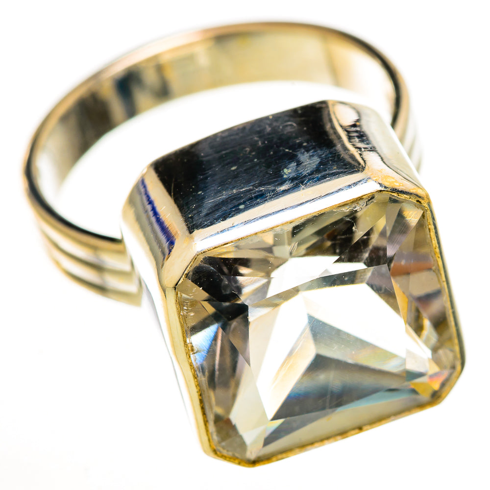 White Quartz Rings handcrafted by Ana Silver Co - RING111804 - Photo 2