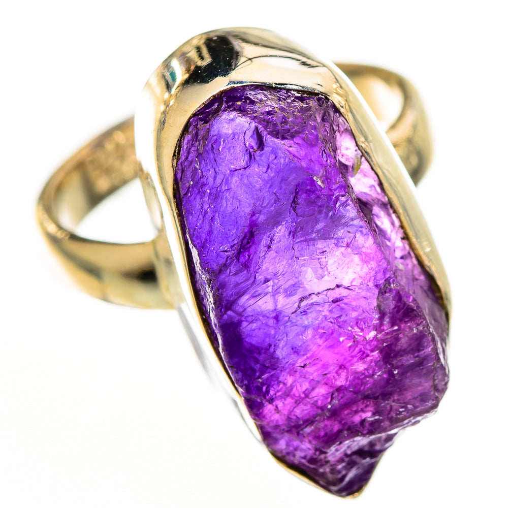 Amethyst Rings handcrafted by Ana Silver Co - RING111960 - Photo 2
