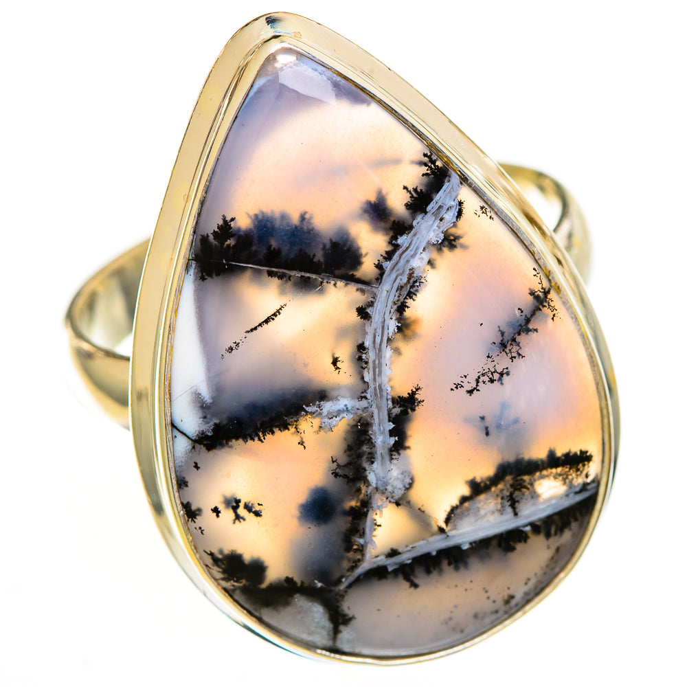Dendritic Opal Rings handcrafted by Ana Silver Co - RING111985 - Photo 2