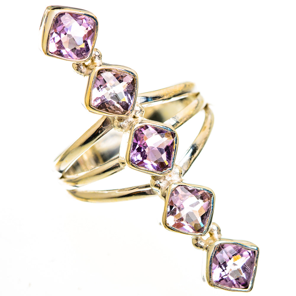 Kunzite Rings handcrafted by Ana Silver Co - RING112017 - Photo 2