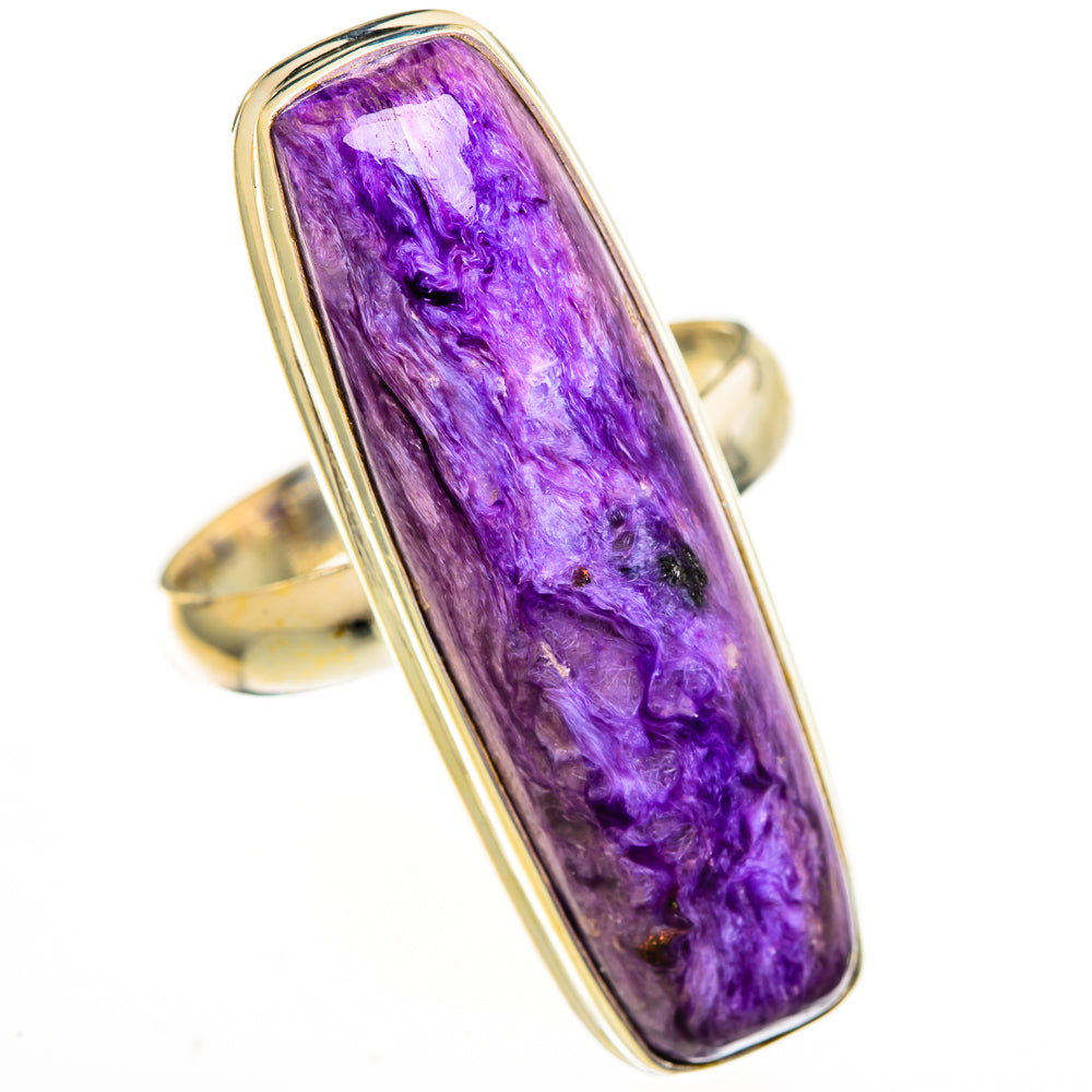 Charoite Rings handcrafted by Ana Silver Co - RING112138 - Photo 2