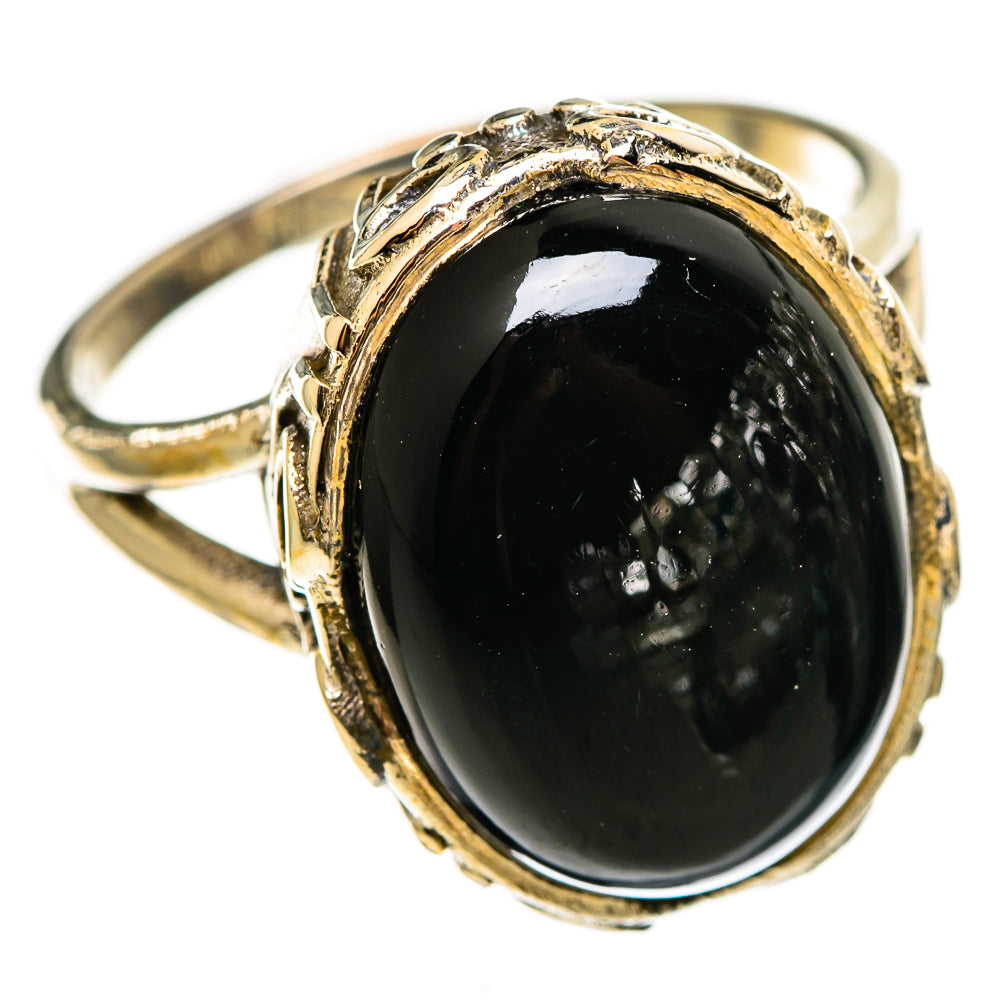 Black Onyx Rings handcrafted by Ana Silver Co - RING112172 - Photo 2