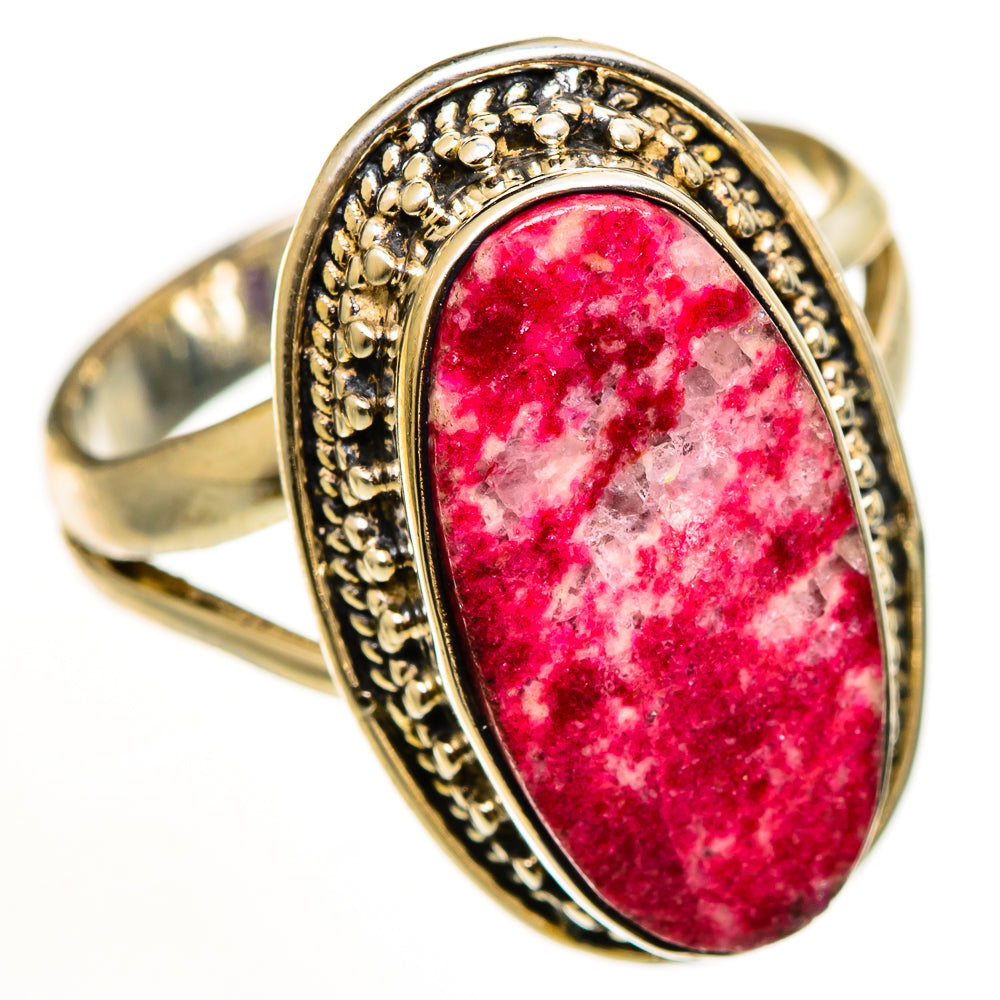 Thulite Rings handcrafted by Ana Silver Co - RING112222 - Photo 2