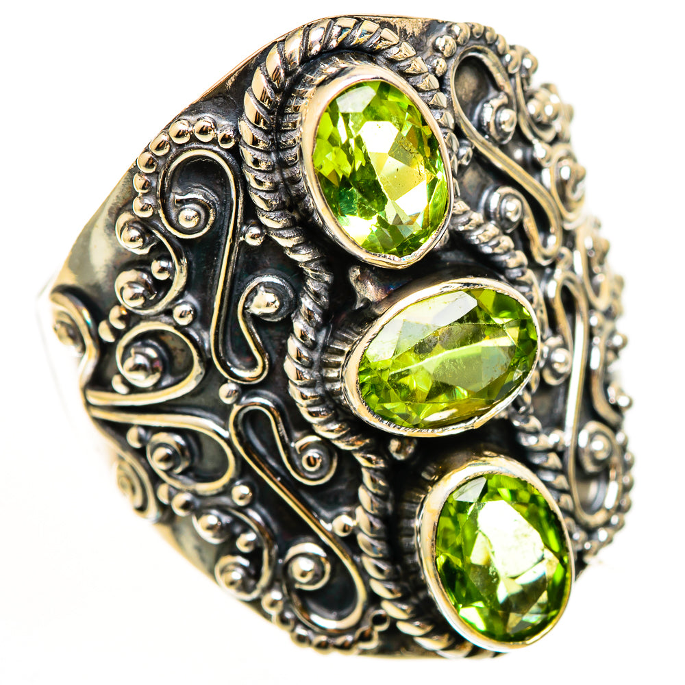 Peridot Rings handcrafted by Ana Silver Co - RING112246 - Photo 2