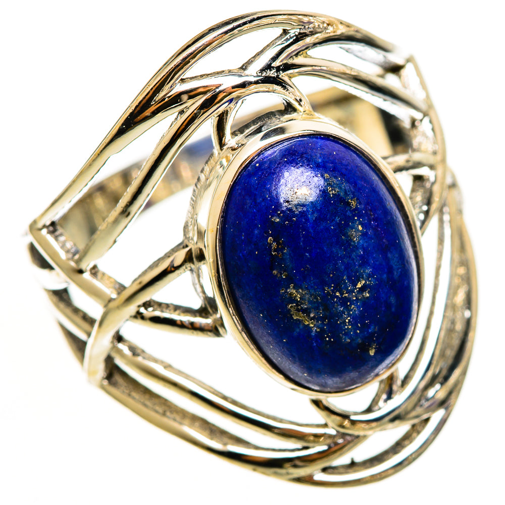 Lapis Lazuli Rings handcrafted by Ana Silver Co - RING112267 - Photo 2