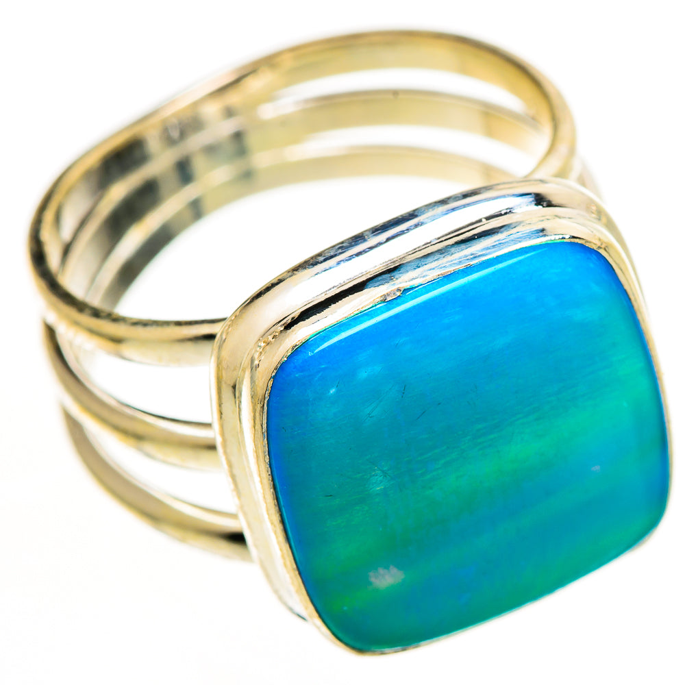 Aura Opal Rings handcrafted by Ana Silver Co - RING112294 - Photo 2