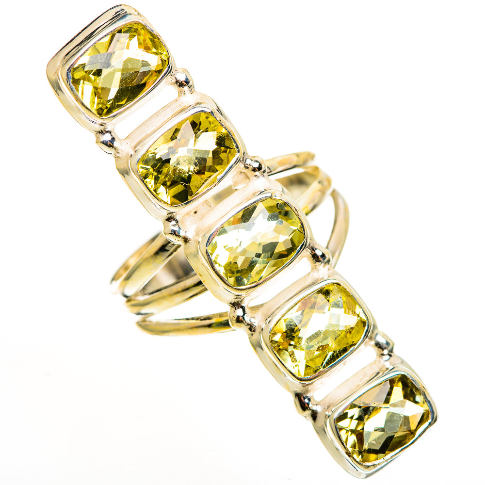 Citrine Rings handcrafted by Ana Silver Co - RING112521 - Photo 2