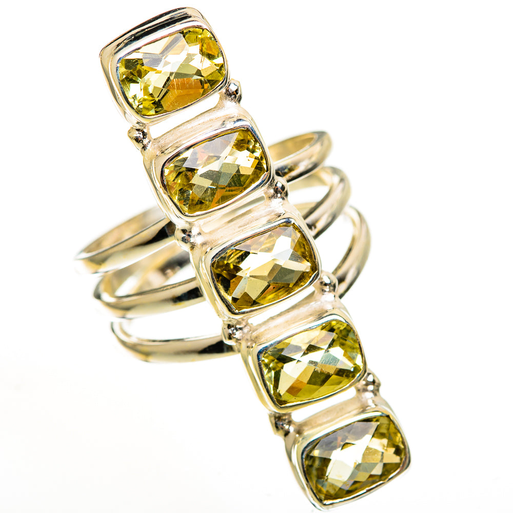Citrine Rings handcrafted by Ana Silver Co - RING112522 - Photo 2