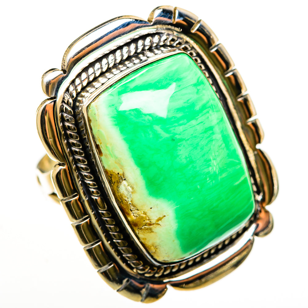 Variscite Rings handcrafted by Ana Silver Co - RING112530 - Photo 2