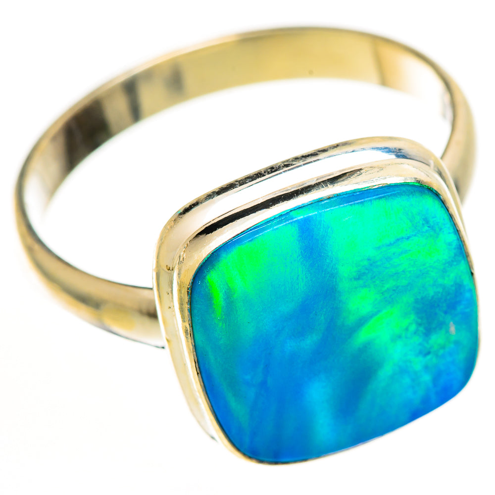 Aura Opal Rings handcrafted by Ana Silver Co - RING112687 - Photo 2