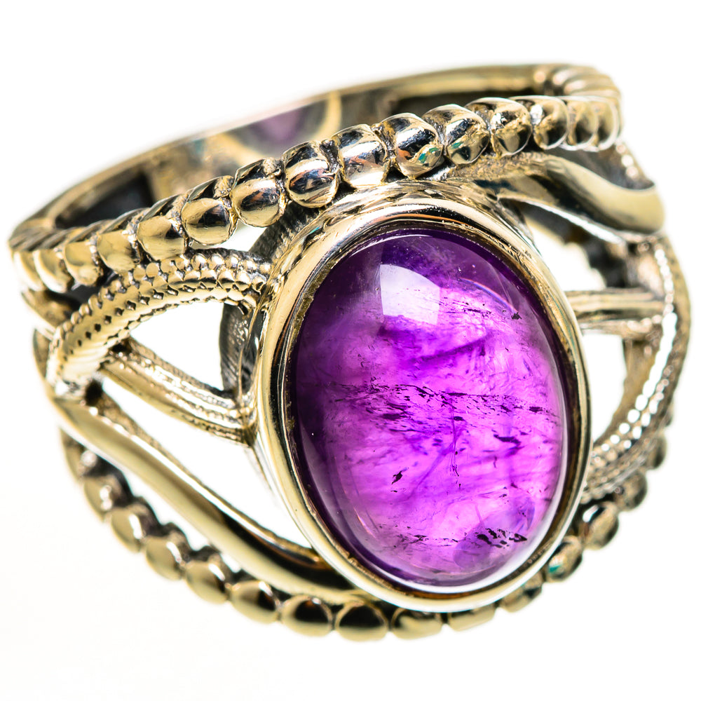 Amethyst Rings handcrafted by Ana Silver Co - RING112739 - Photo 2
