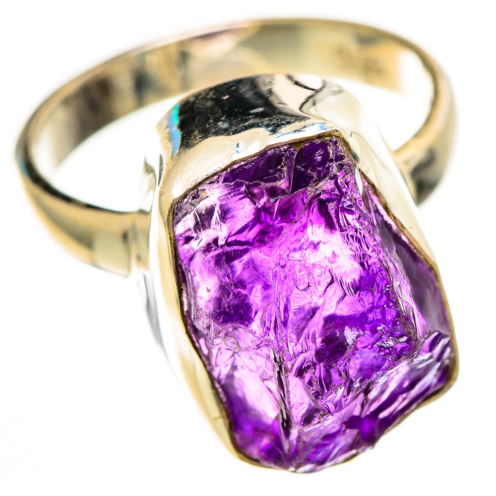 Amethyst Rings handcrafted by Ana Silver Co - RING112740 - Photo 2