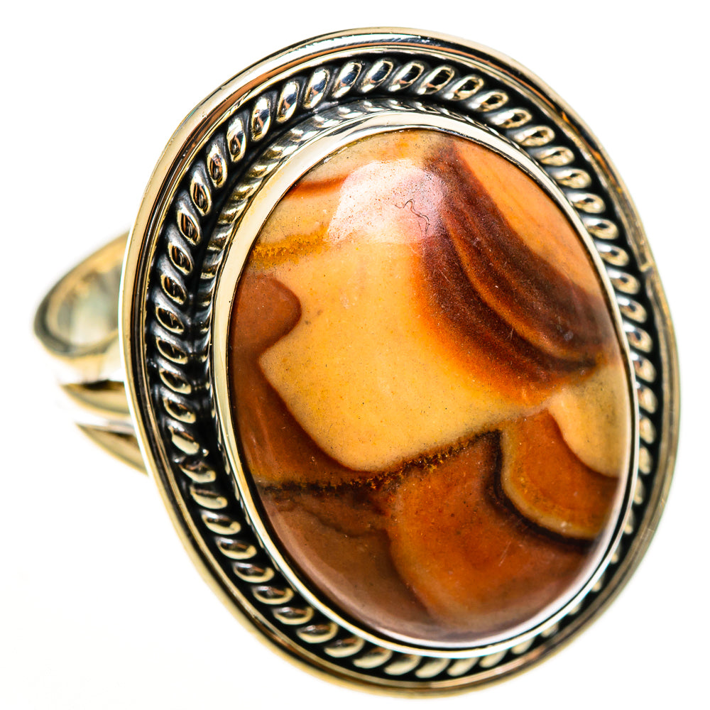 Mookaite Rings handcrafted by Ana Silver Co - RING112816 - Photo 2