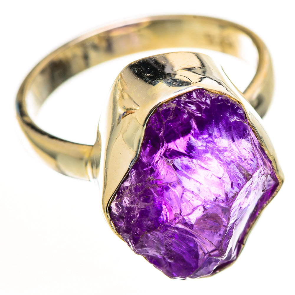 Amethyst Rings handcrafted by Ana Silver Co - RING113067 - Photo 2