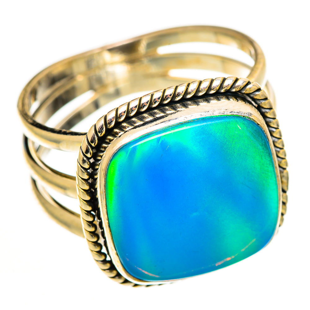 Aura Opal Rings handcrafted by Ana Silver Co - RING113112 - Photo 2