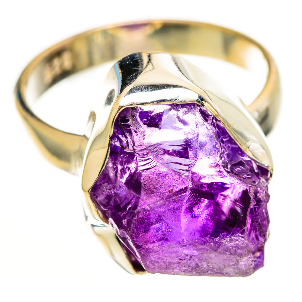Amethyst Rings handcrafted by Ana Silver Co - RING113126 - Photo 2