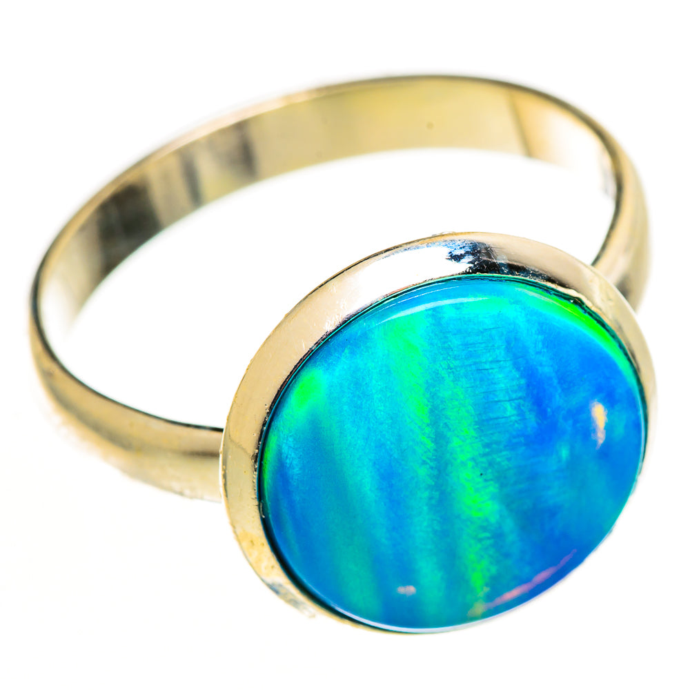 Aura Opal Rings handcrafted by Ana Silver Co - RING113139 - Photo 2