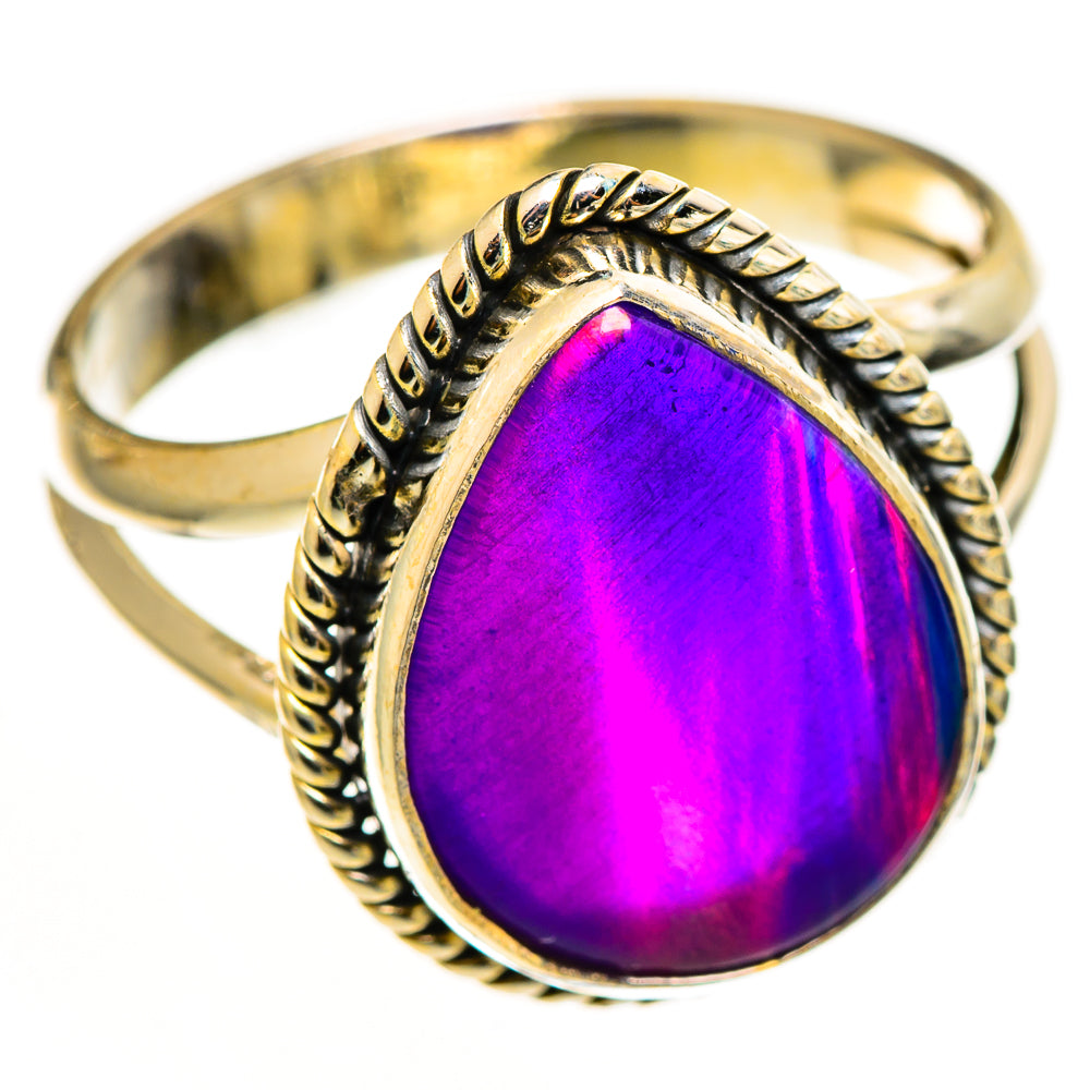 Aura Opal Rings handcrafted by Ana Silver Co - RING113155 - Photo 2