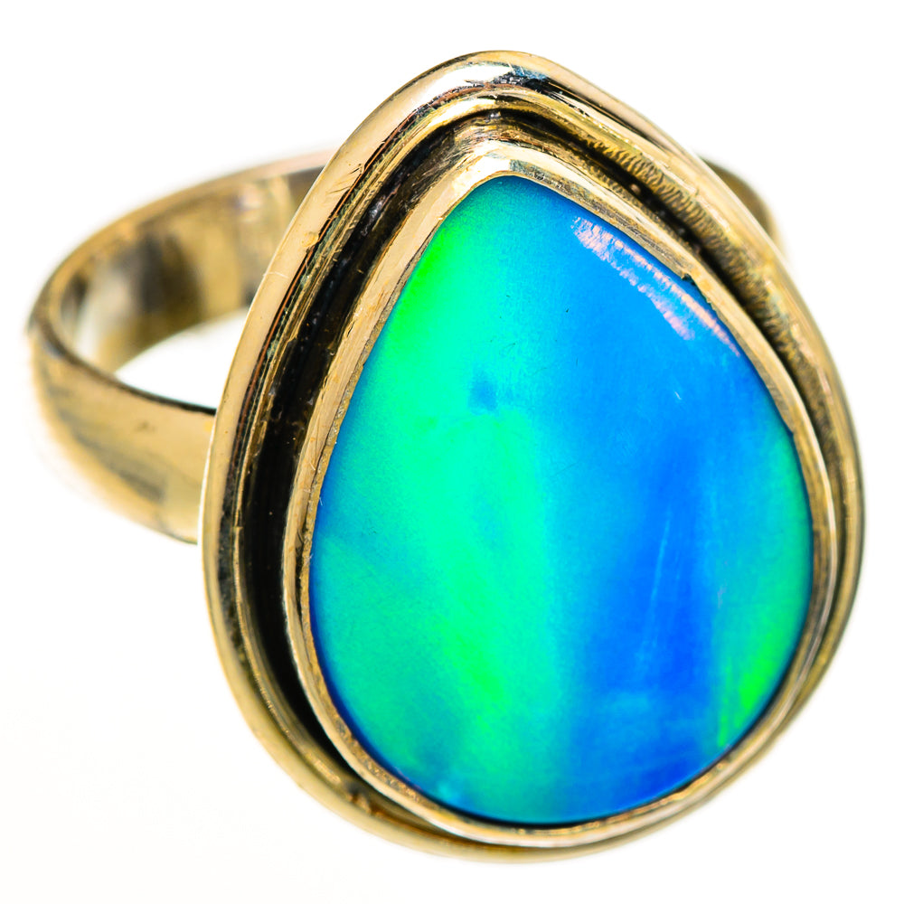 Aura Opal Rings handcrafted by Ana Silver Co - RING113163 - Photo 2