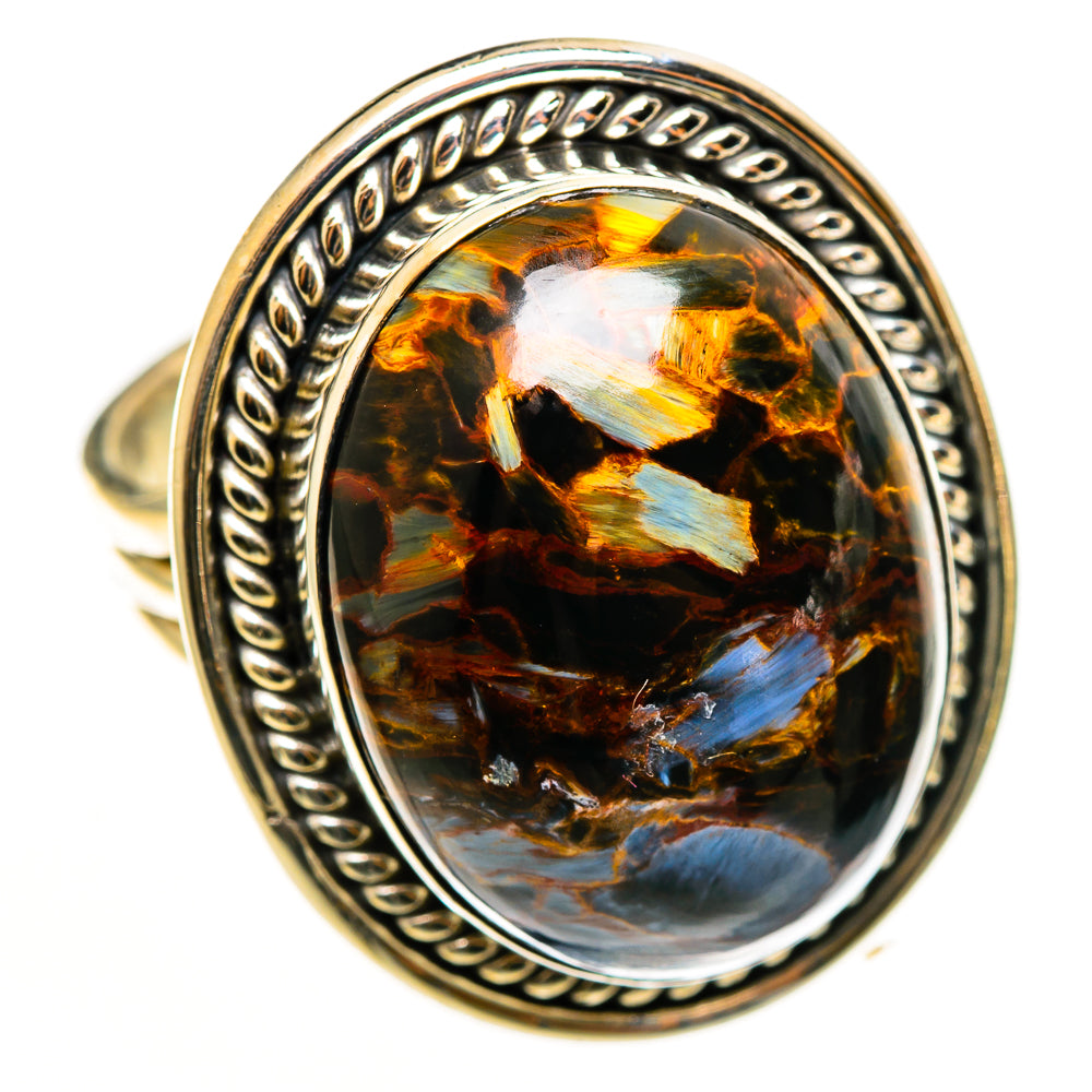 Pietersite Rings handcrafted by Ana Silver Co - RING113322 - Photo 2