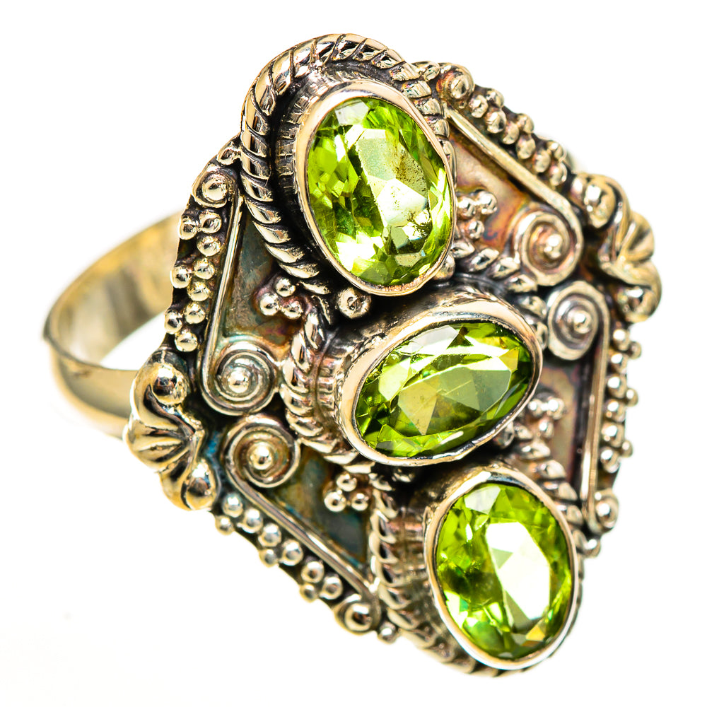 Peridot Rings handcrafted by Ana Silver Co - RING113380 - Photo 2