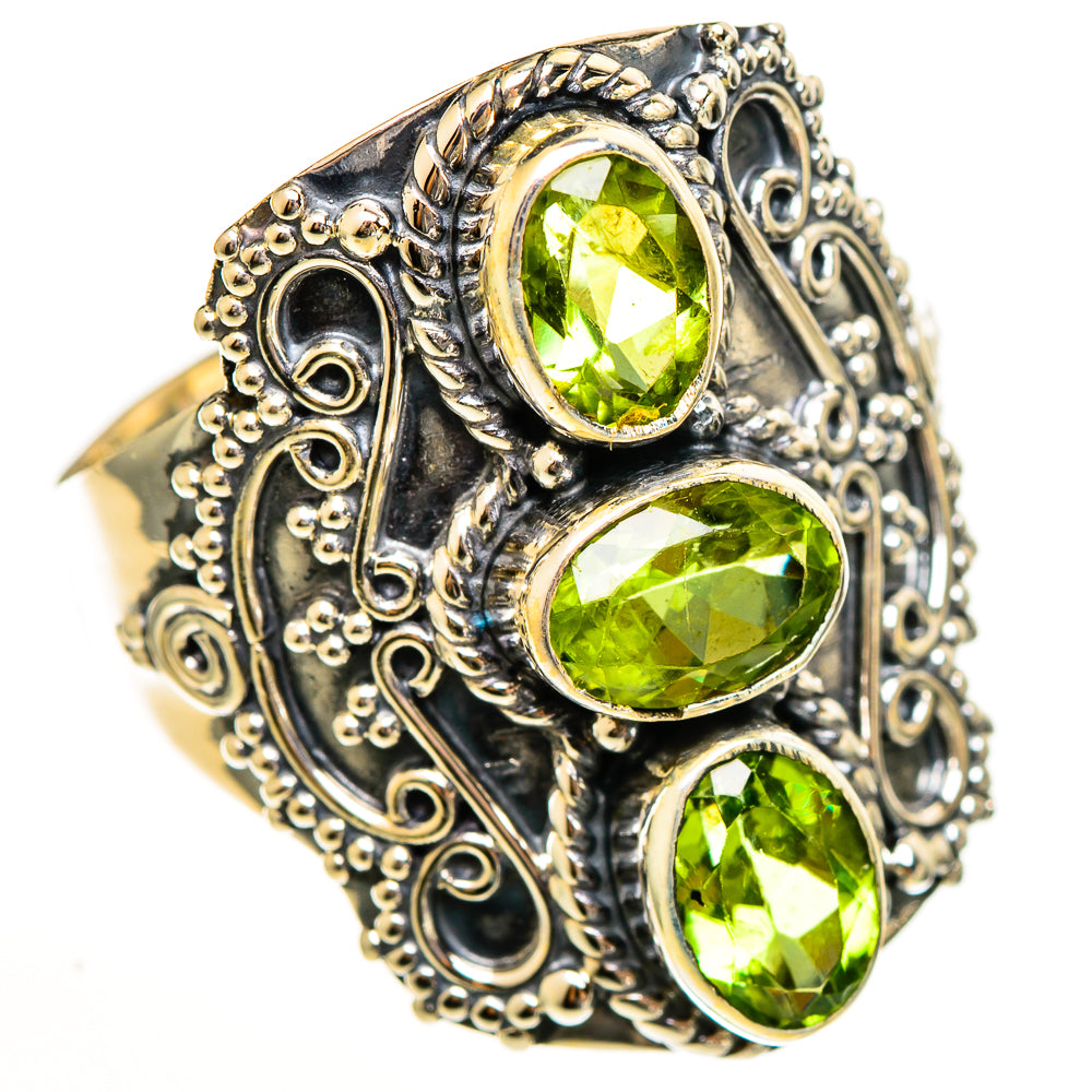 Peridot Rings handcrafted by Ana Silver Co - RING113406 - Photo 2