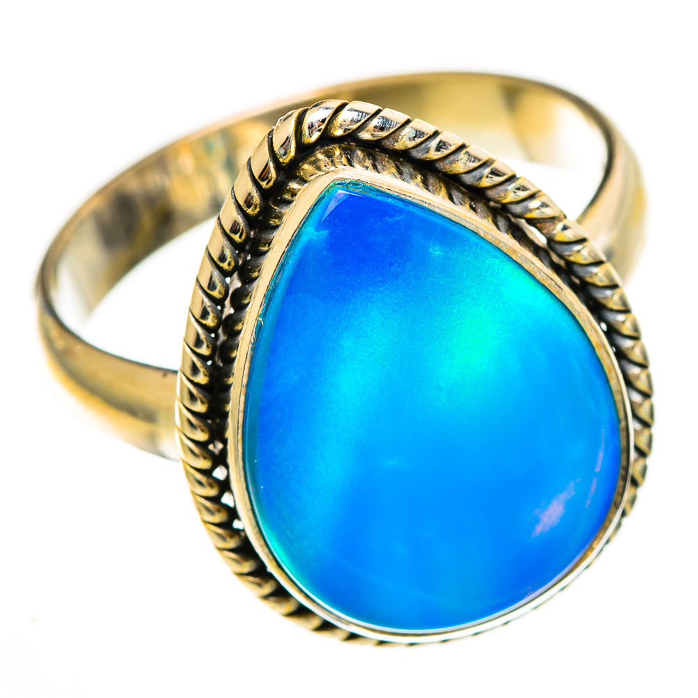 Aura Opal Rings handcrafted by Ana Silver Co - RING113446 - Photo 2