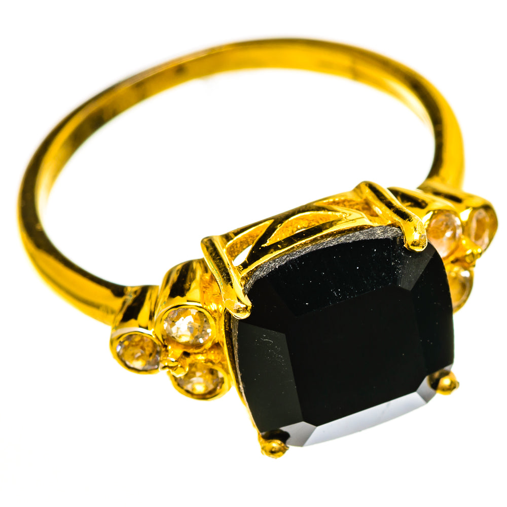 Black Onyx Rings handcrafted by Ana Silver Co - RING113779 - Photo 2
