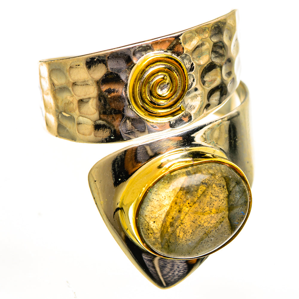 Labradorite Rings handcrafted by Ana Silver Co - RING113796 - Photo 2