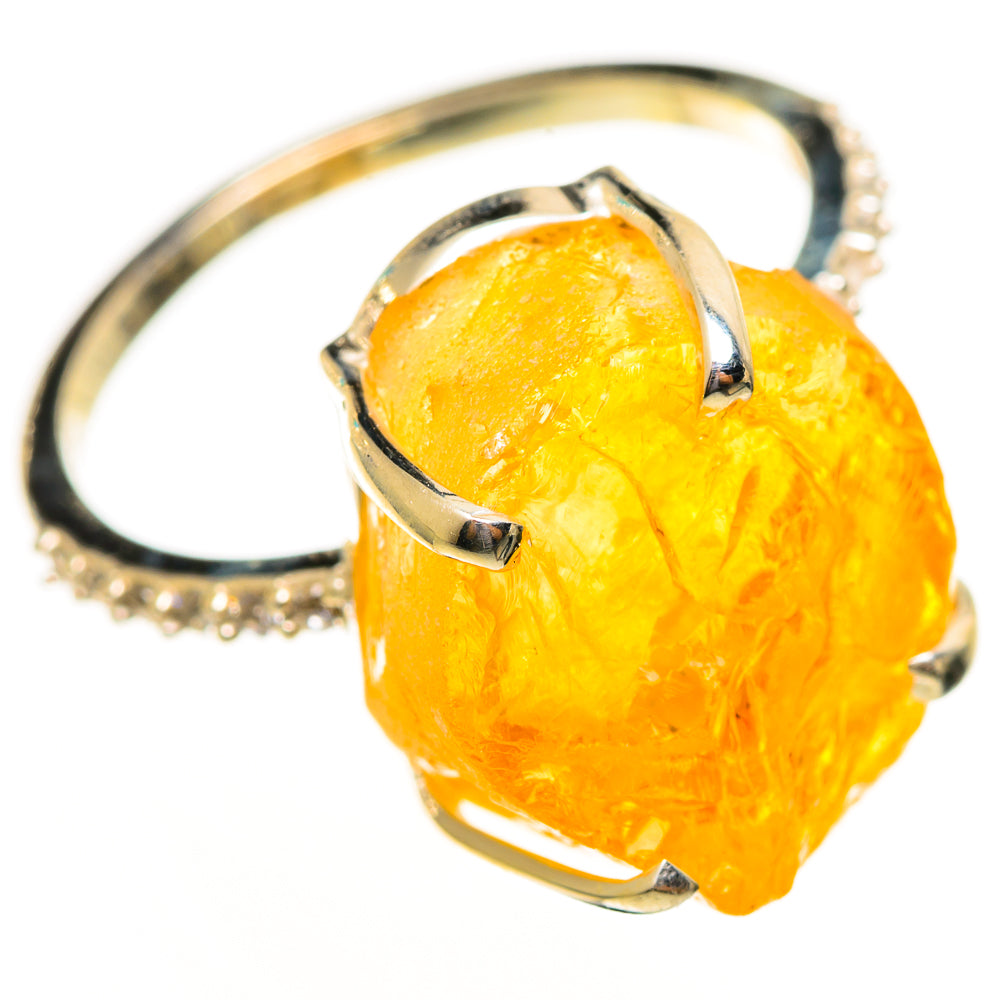 Citrine Rings handcrafted by Ana Silver Co - RING113803 - Photo 2