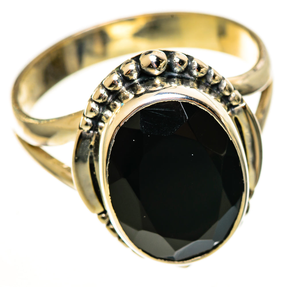 Black Onyx Rings handcrafted by Ana Silver Co - RING113852 - Photo 2