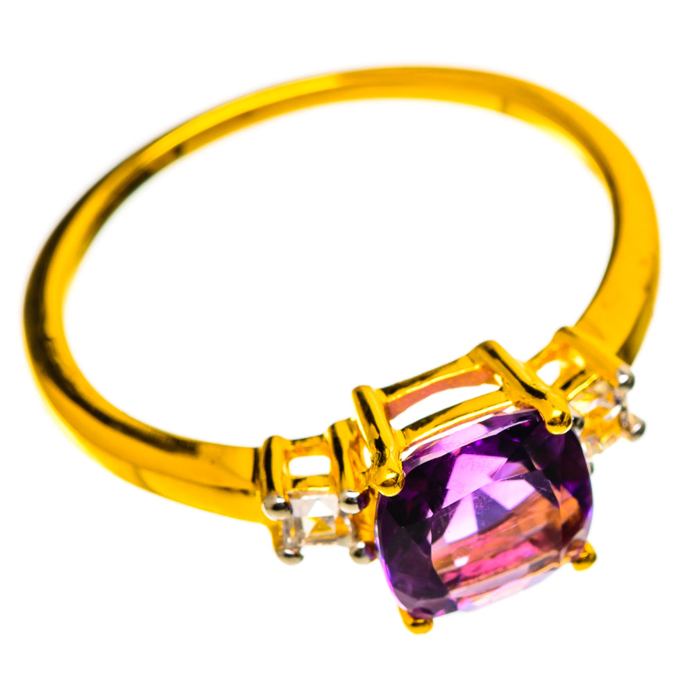 Amethyst Rings handcrafted by Ana Silver Co - RING113914 - Photo 2