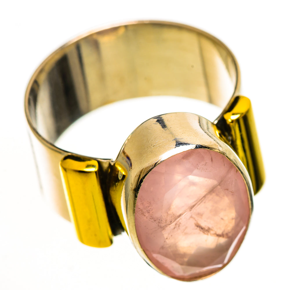 Rose Quartz Rings handcrafted by Ana Silver Co - RING113939 - Photo 2