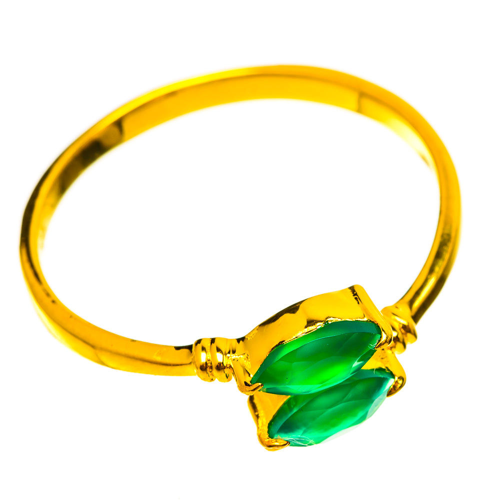 Green Onyx Rings handcrafted by Ana Silver Co - RING113963 - Photo 2