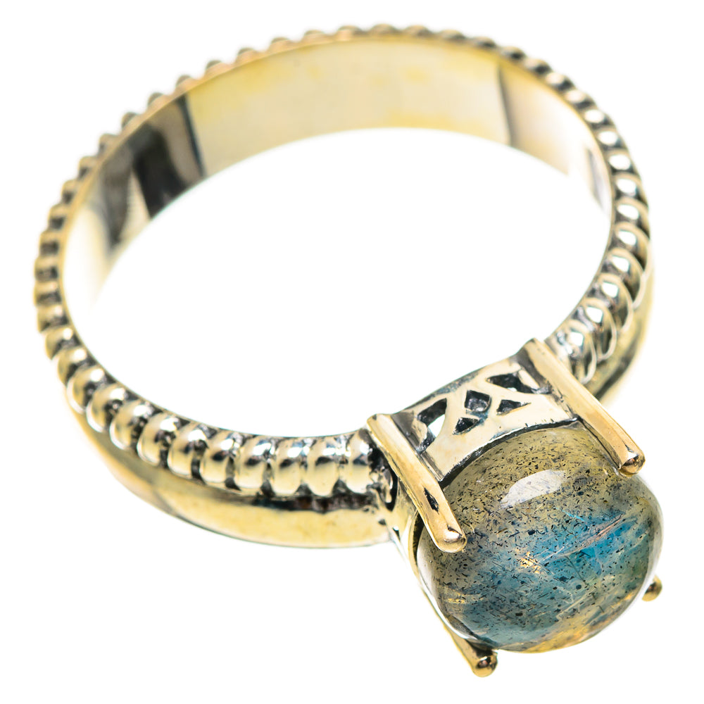 Labradorite Rings handcrafted by Ana Silver Co - RING114135 - Photo 2